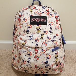 NWT Jansport x Disney Minnie Mouse Backpack